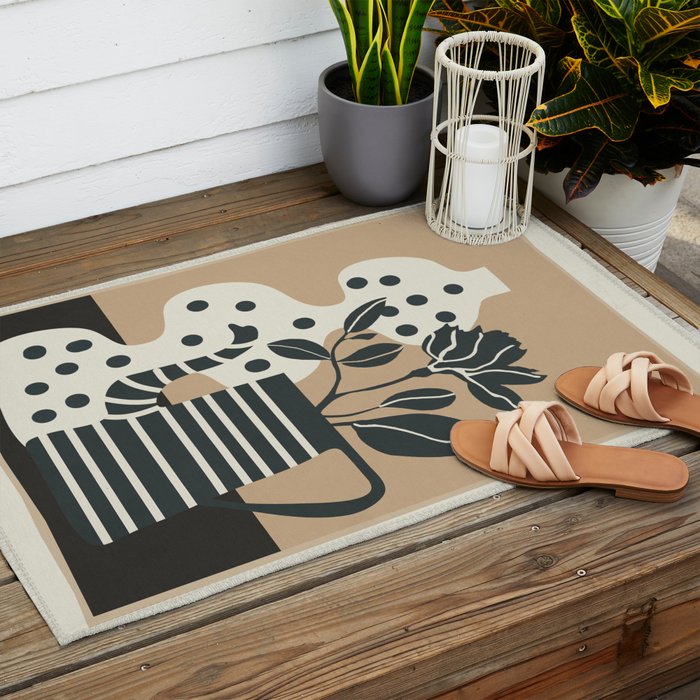 Teapot Garden 8 Outdoor Rug Gallery Image 2
