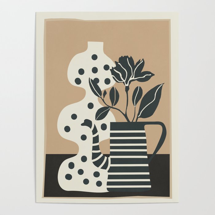 Teapot Garden 8 Poster Gallery Image 1