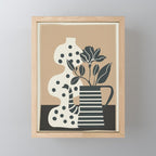 Teapot Garden 8 Mini Art Print Gallery Image 1