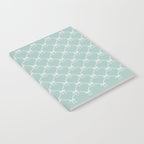 Bows & Ribbons Pattern XXVIII Pastel Mint Green Notebook Gallery Image 2