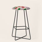 Vintage World Cup poster, Ciao, Italia 90 mascot, old football print Stool Gallery Image 1