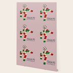 Vintage World Cup poster, Ciao, Italia 90 mascot, old football print Wallpaper Gallery Image 2