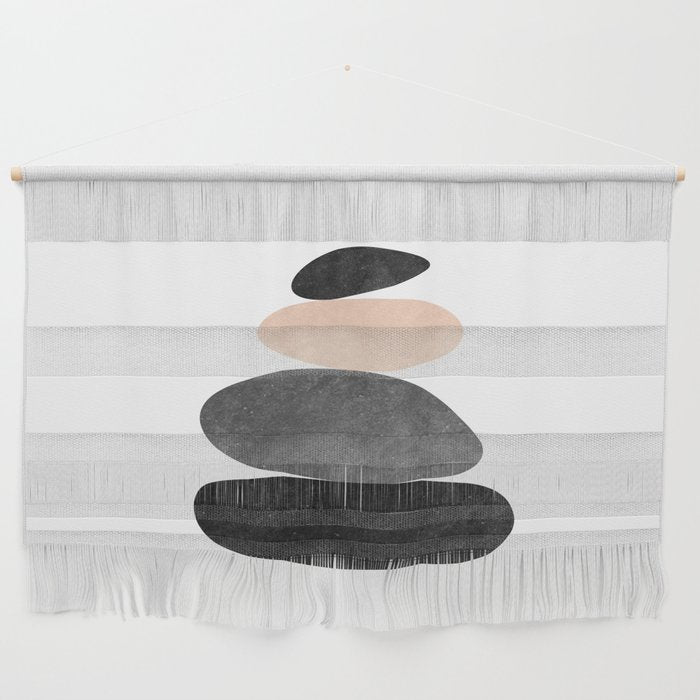 Peaceful, Zen, Balance, Geometric Art Wall Hanging Gallery Image 1