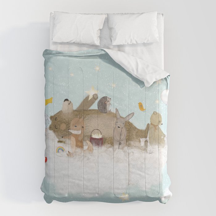 with the clouds Comforter Gallery Image 6