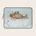 with the clouds Laptop Sleeve Gallery Image 1