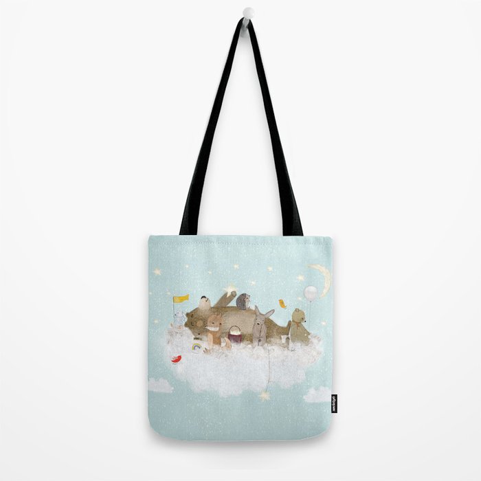 with the clouds Tote Bag Gallery Image 2