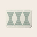 Southwestern Boho - Sage Green Bath Mat Gallery Image 1