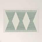 Southwestern Boho - Sage Green Welcome Mat Gallery Image 1
