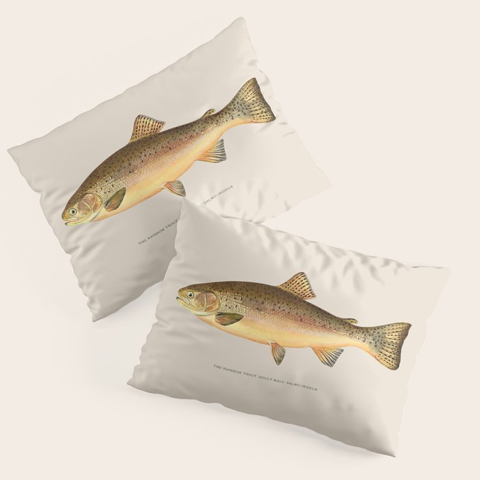 The Rainbow Trout Pillow Sham Gallery Image 1