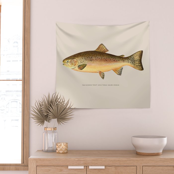 The Rainbow Trout Wall Tapestry Gallery Image 2