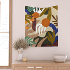 Autumnal Foliage Wall Tapestry Gallery Image 2