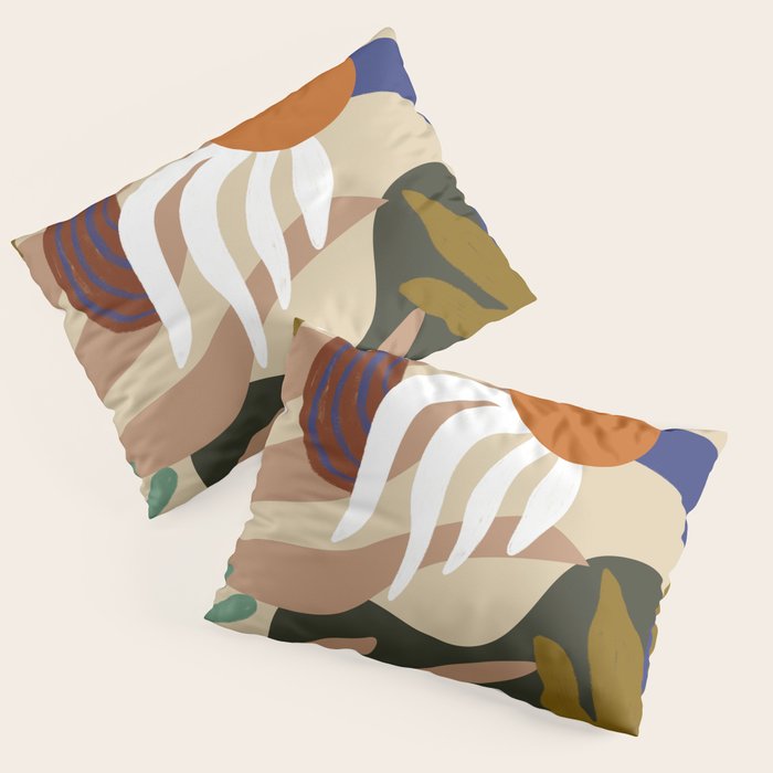 Autumnal Foliage Pillow Sham Gallery Image 1