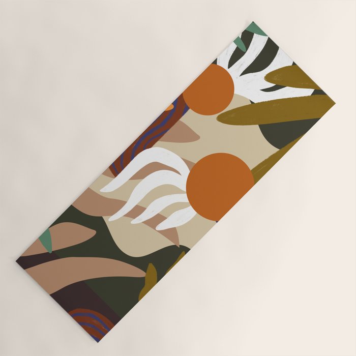Autumnal Foliage Yoga Mat Gallery Image 1