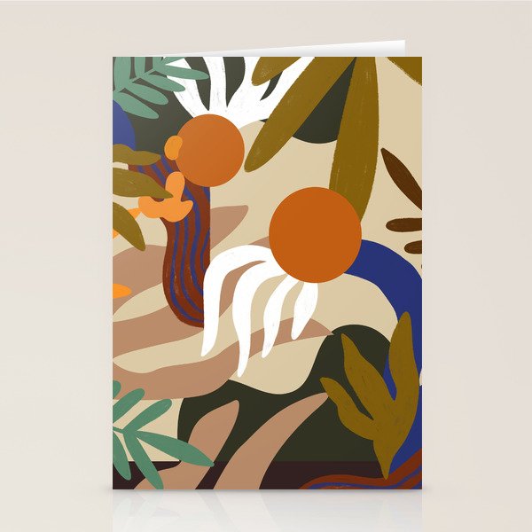 Autumnal Foliage Stationery Card Gallery Image 1