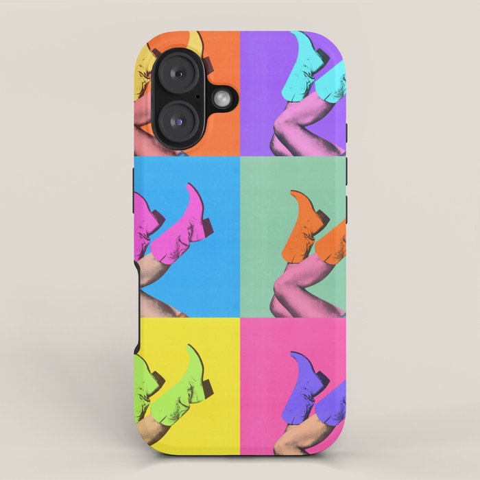 These Boots - Pop Art 1 iPhone Case Gallery Image 1