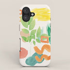 Modern Abstract Watercolour Art VI iPhone Case Gallery Image 1