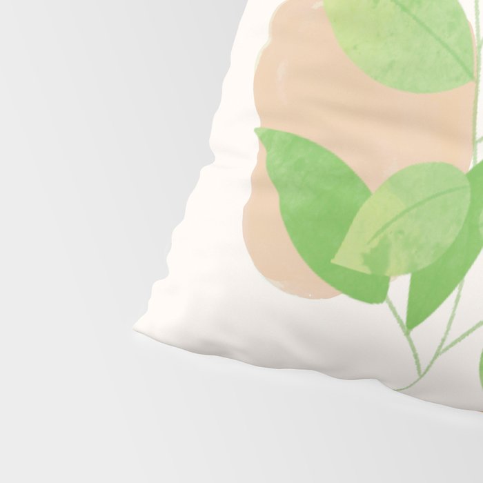 Modern Abstract Watercolour Art VI Pillow Sham Gallery Image 4