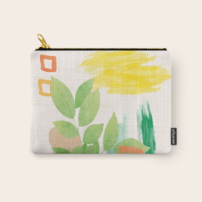 Modern Abstract Watercolour Art VI Carry All Pouch Gallery Image 1