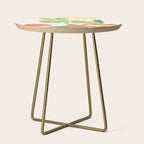 Modern Abstract Watercolour Art VI Side Table Gallery Image 1