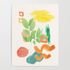 Modern Abstract Watercolour Art VI Poster Gallery Image 4