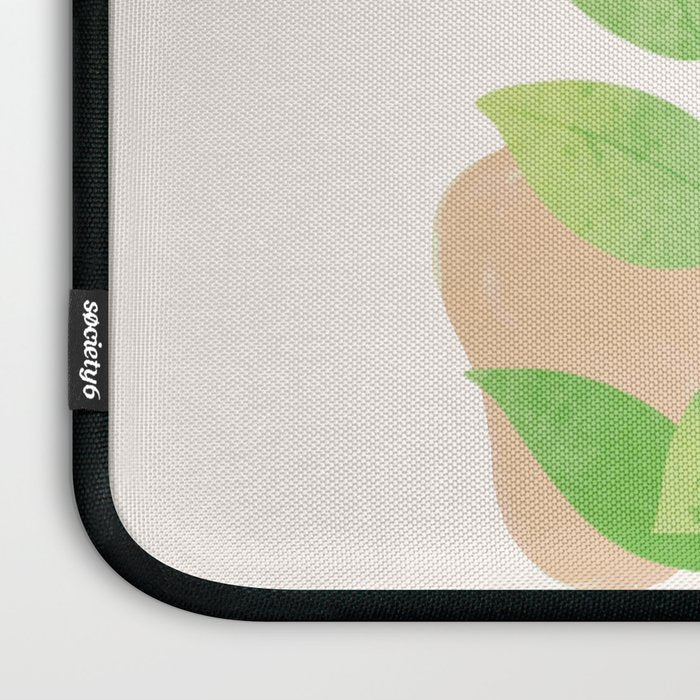 Modern Abstract Watercolour Art VI Laptop Sleeve Gallery Image 3