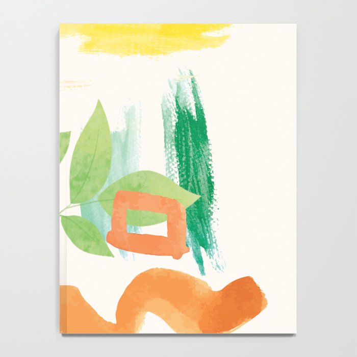 Modern Abstract Watercolour Art VI Notebook Gallery Image 4