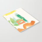 Modern Abstract Watercolour Art VI Notebook Gallery Image 2