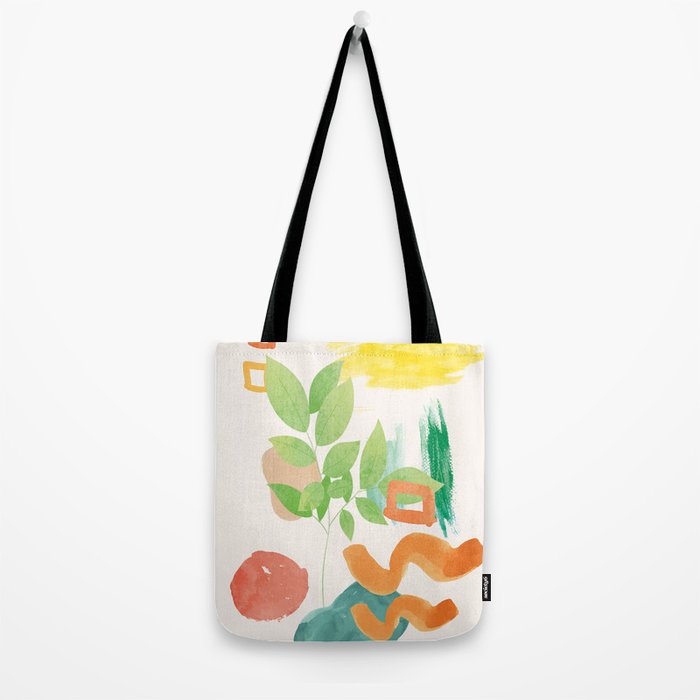 Modern Abstract Watercolour Art VI Tote Bag Gallery Image 2