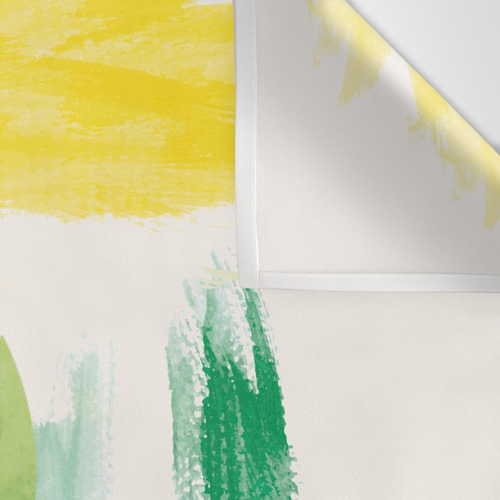 Modern Abstract Watercolour Art VI Wall Tapestry Gallery Image 3