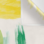 Modern Abstract Watercolour Art VI Wall Tapestry Gallery Image 3