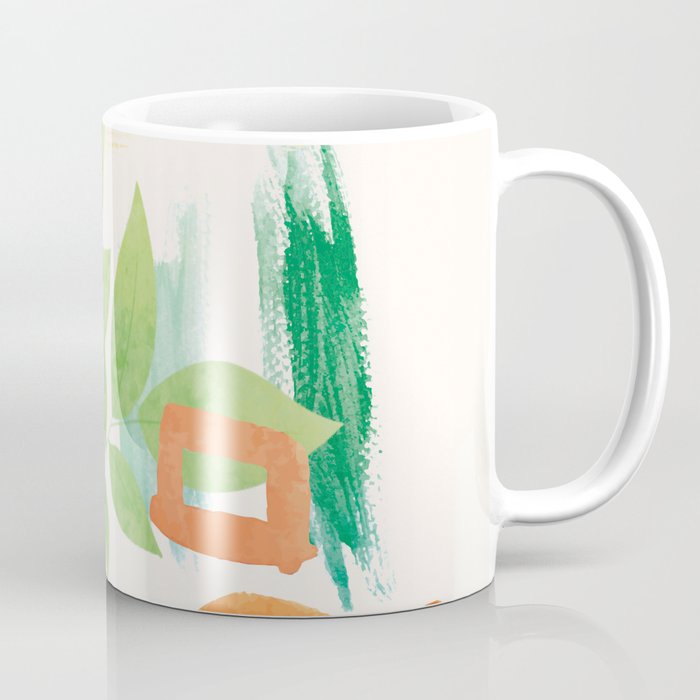 Modern Abstract Watercolour Art VI Coffee Mug Gallery Image 1