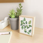 Monstera obliqua interior plant Mini Art Print Gallery Image 2