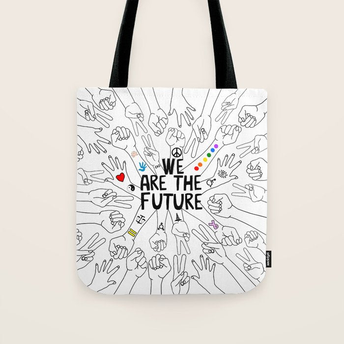 We Are The Future Tattoos Part 1 Tote Bag Gallery Image 1