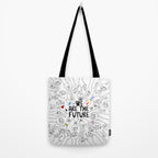 We Are The Future Tattoos Part 1 Tote Bag Gallery Image 2