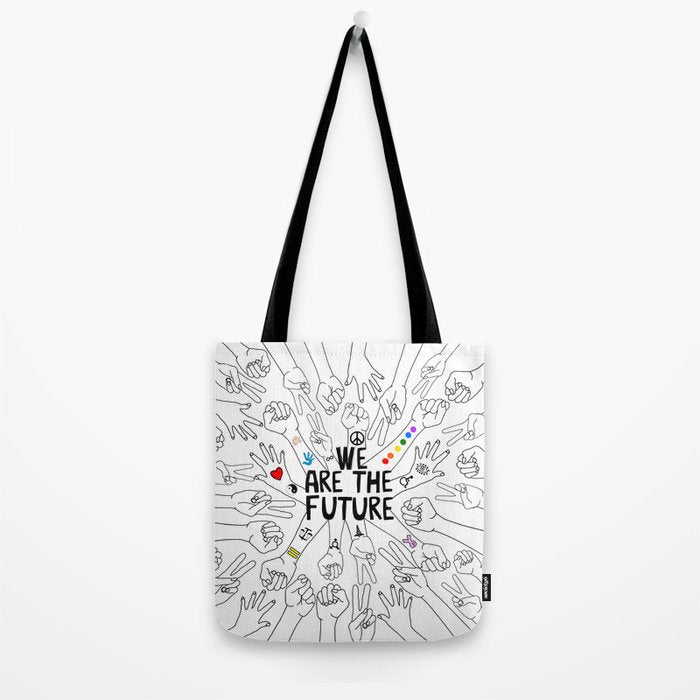 We Are The Future Tattoos Part 1 Tote Bag Gallery Image 2