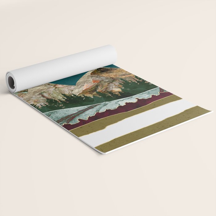 Retro Autumn Vista II Yoga Mat Gallery Image 2