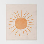 Sun Rays Throw Blanket Gallery Image 2