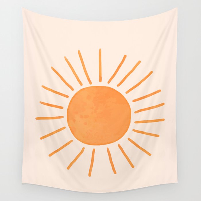 Sun Rays Wall Tapestry Gallery Image 4