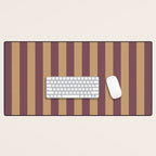 Nocturne Taffy Stripe - Cozy Heirloom Desk Mat Gallery Image 1