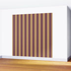 Nocturne Taffy Stripe - Cozy Heirloom Wall Mural Gallery Image 2