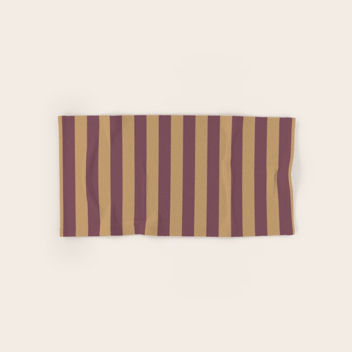 Nocturne Taffy Stripe - Cozy Heirloom Bath Towel Gallery Image 1