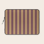Nocturne Taffy Stripe - Cozy Heirloom Laptop Sleeve Gallery Image 1