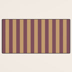 Nocturne Taffy Stripe - Cozy Heirloom Desk Mat Gallery Image 3