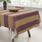 Nocturne Taffy Stripe - Cozy Heirloom Tablecloth Gallery Image 3
