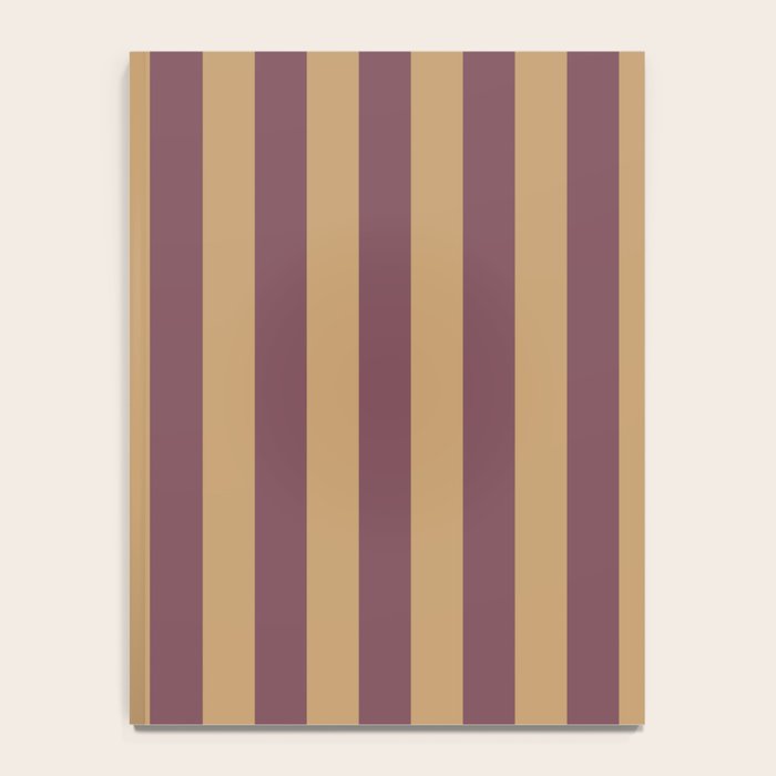 Nocturne Taffy Stripe - Cozy Heirloom Notebook Gallery Image 4