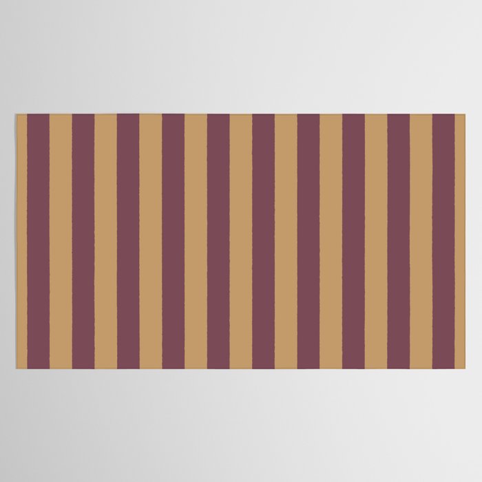 Nocturne Taffy Stripe - Cozy Heirloom Tablecloth Gallery Image 2