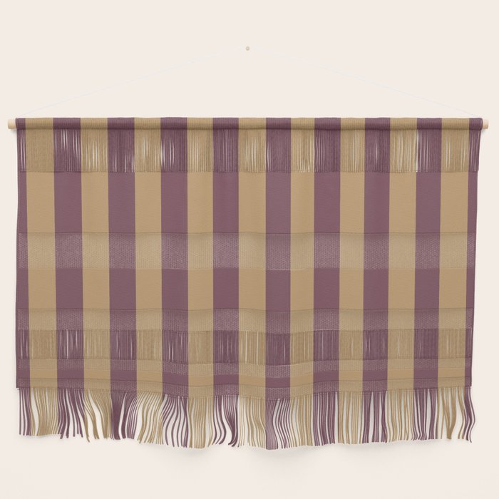 Nocturne Taffy Stripe - Cozy Heirloom Wall Hanging Gallery Image 1