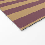 Nocturne Taffy Stripe - Cozy Heirloom Welcome Mat Gallery Image 2