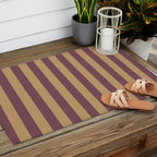 Nocturne Taffy Stripe - Cozy Heirloom Outdoor Rug Gallery Image 2