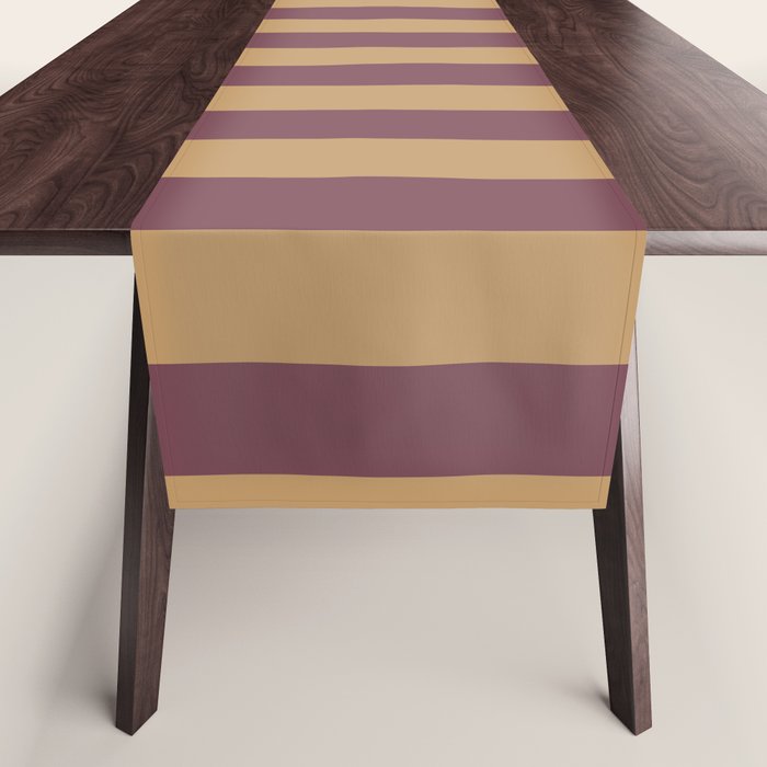 Nocturne Taffy Stripe - Cozy Heirloom Table Runner Gallery Image 1